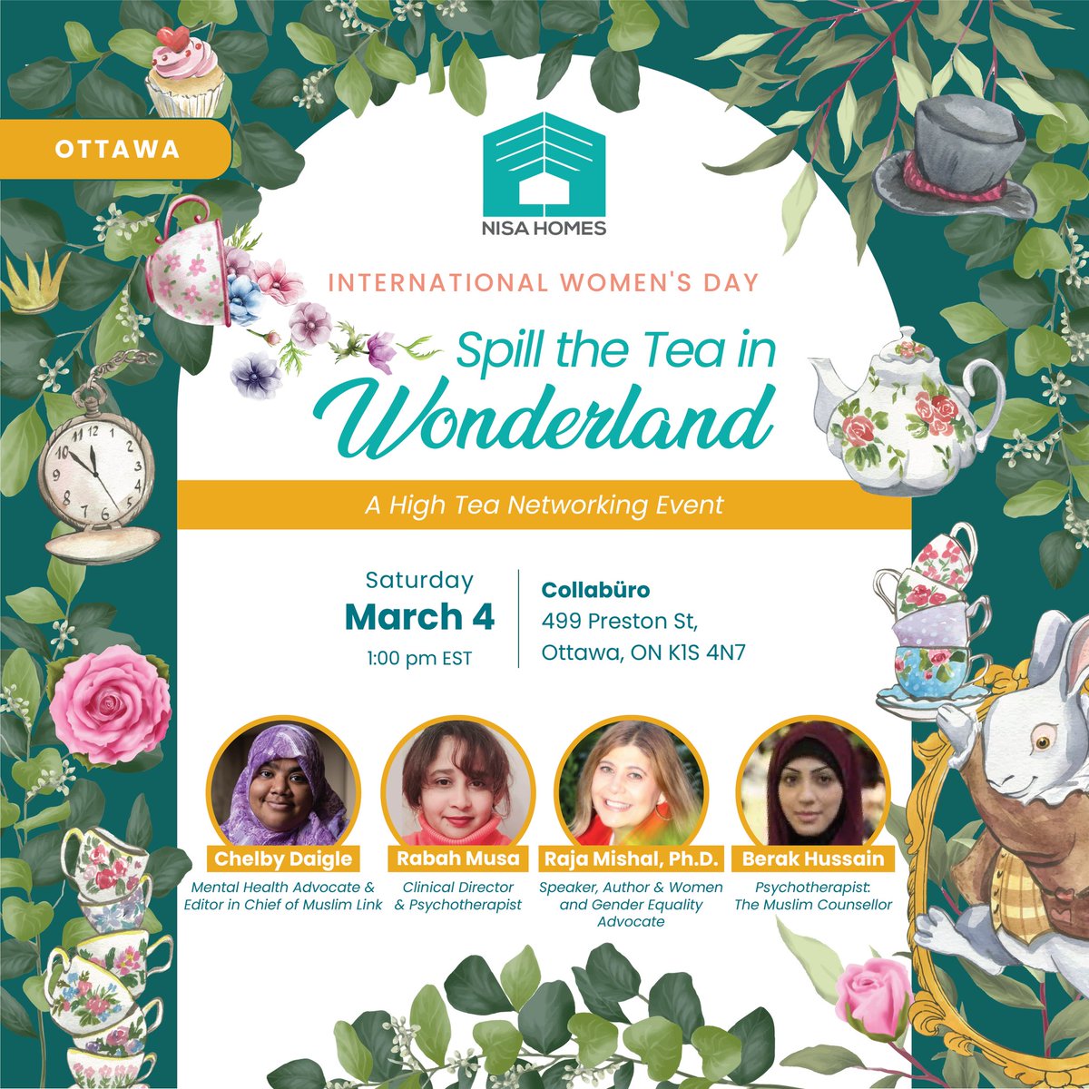ChelbyDaigle's tweet photo. Muslim Link's Editor in Chief Chelby Daigle is speaking on a panel @NisaHomes #Ottawa Fundraiser Discussing experiences over the last three years of the pandemic &amp; how women continue to navigate #mentalhealth #mentalillness family life &amp; work https://t.co/Ao2xXd9dfL https://t.co/qOdsQ6maVX