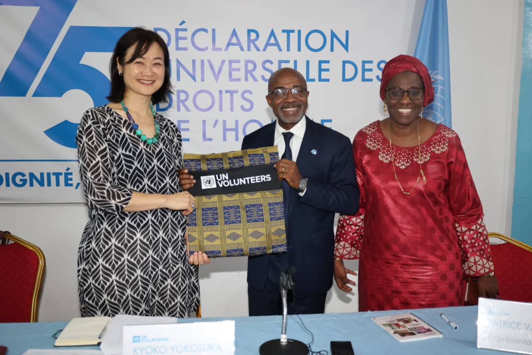 KyokoYokosuka's tweet photo. Meeting energetic @UNVolunteers making a difference on the ground + positive feedback of hosting UN partners = very good day for me! Thank you @onudhguinee team and the rep @PVahard who really understand the value of our program. @pvnuguinee @UNV_ROWCA https://t.co/TyNOdw6Cln