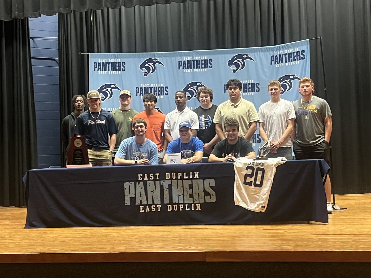 edhspanthers's tweet photo. Another East Duplin Panther has found his new home at Barton. Congratulations @KadeKennedy4. We can’t wait to see you succeed at the next level. https://t.co/veOeNtmKrf