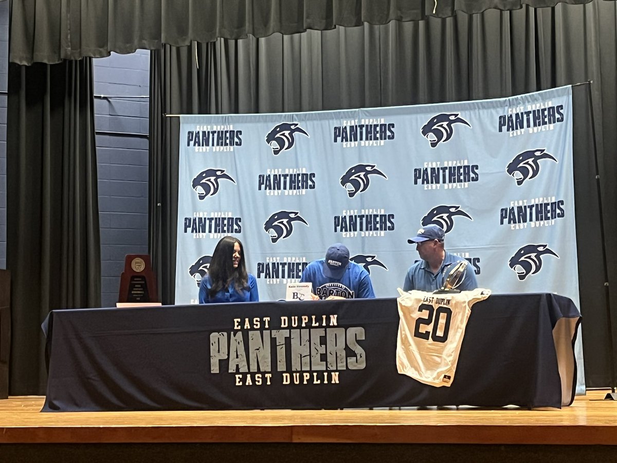 edhspanthers's tweet photo. Another East Duplin Panther has found his new home at Barton. Congratulations @KadeKennedy4. We can’t wait to see you succeed at the next level. https://t.co/veOeNtmKrf