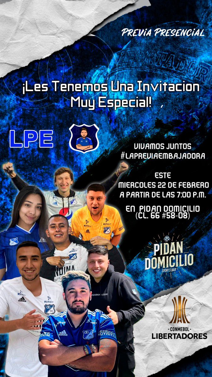 LPEmbajadora's tweet photo. Recuerden que estaremos de manera presencial en #PidanDomicilio 🍻🍔 a partir de las 7:00 p.m. (Calle 66 # 58 - 08) https://t.co/JYyLs65Kf4
