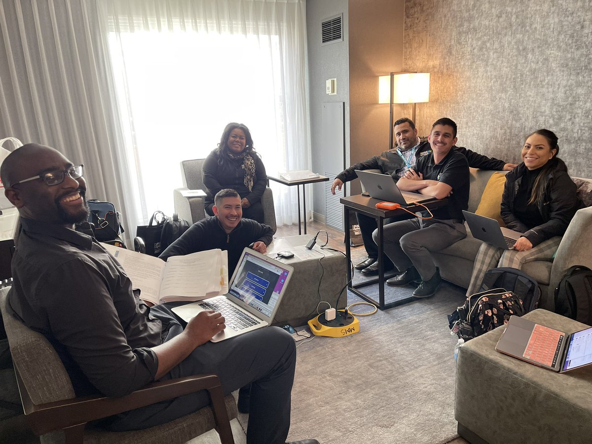jennyowenPIO's tweet photo. Gearing up to Fast Forward at #CISC2023 with the @SBCountySchools Comms/IGR Team! Ready to #Inspire, #Ignite, #Innovate &amp; #Impact! Let’s go! https://t.co/qlZE7EHOCC