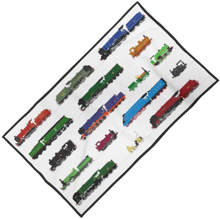 KIDS' BATH TOWELS! 🛀

Steam Train print

- Microfibre face, cotton terry back
- 55% poly, 45% cotton
- Quick drying and highly absorbent
- 99x58cm
- £26.99 with FREE UK postage

ebay.co.uk/sch/i.html?_dk…

#earlybiz #ukmakers #mhhsbd #craftbizparty #bathroom #bathtimeroutine