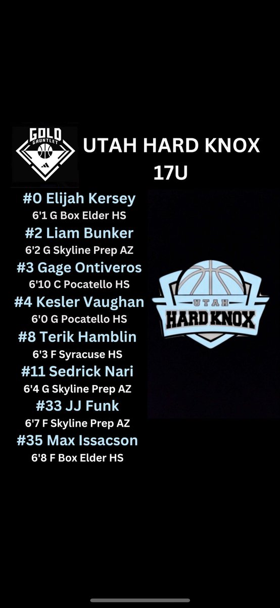 17U Roster‼️ Looking to build off a great year last year. #HKALLDAY