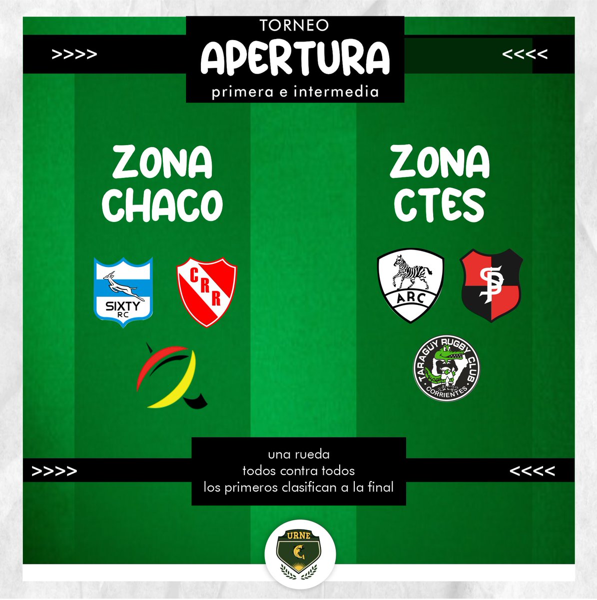 📣 se viene el 𝑻𝒐𝒓𝒏𝒆𝒐 𝑨𝒑𝒆𝒓𝒕𝒖𝒓𝒂 2023 de la URNE
desliza para conocer como se jugará en primera e intermedia 
.
#URNE #torneoApertura #Rugby #Temporada2023