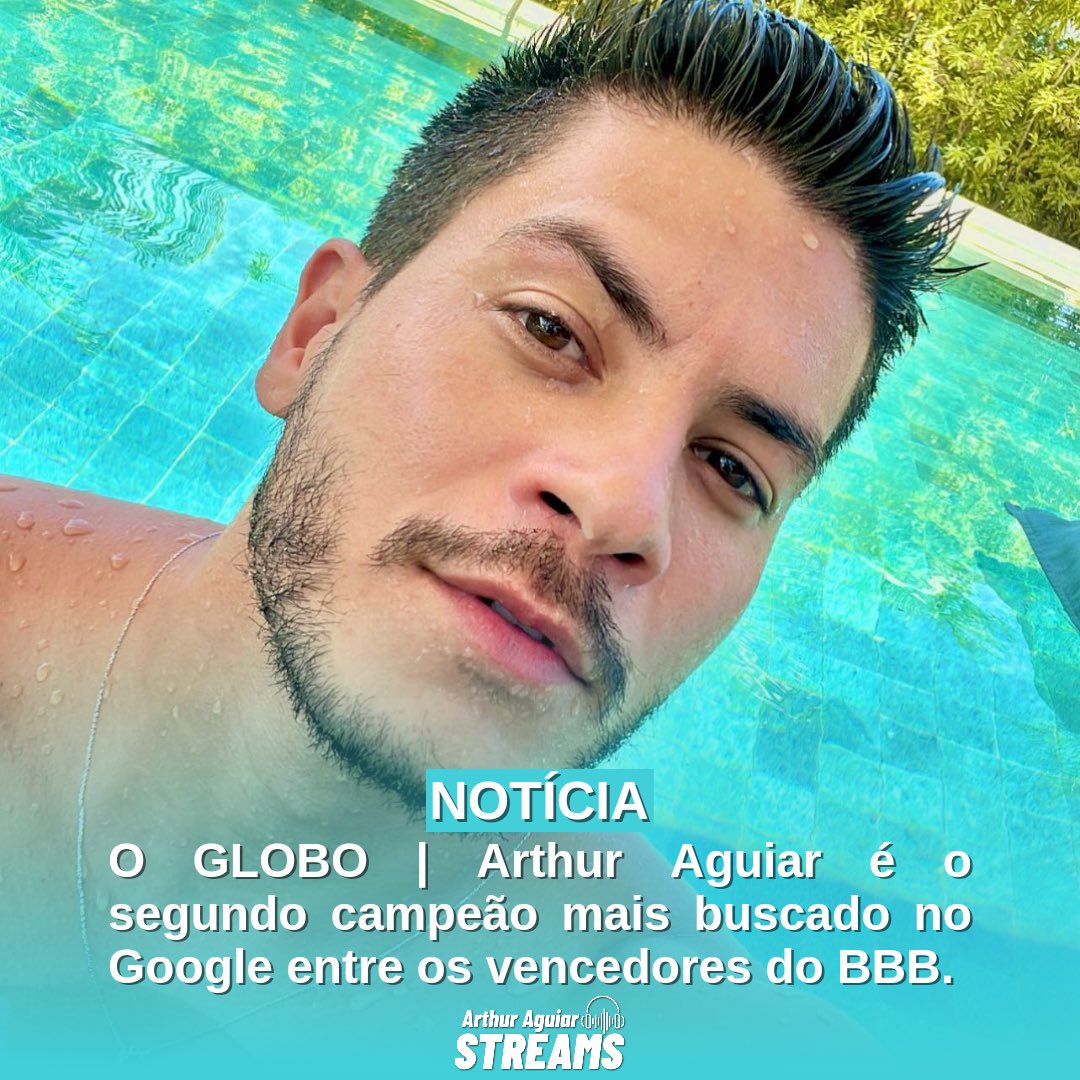 Segundo a coluna da @PatriciaKogut Arthur Aguiar é o segundo campeão mais buscado no Google entre os vencedores do #BBB ✨🍞❤ Confira o ranking completo: 🔗oglobo.globo.com/kogut/realitie…