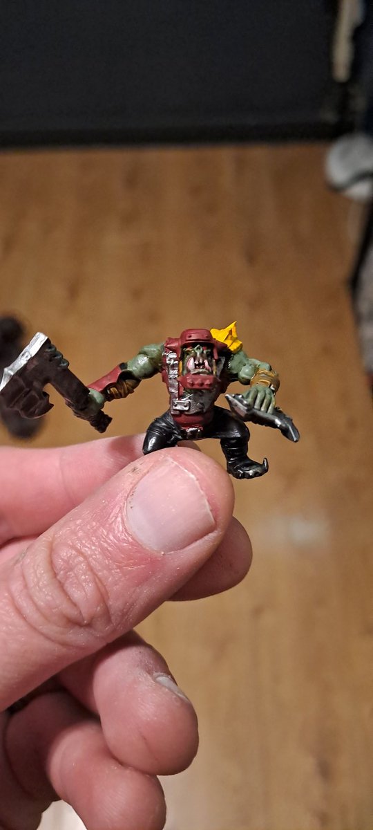 Chriskardiac1's tweet photo. WIP of my Nob bikers
#WarhammerCommunity #orkz #orks #OrkInProgress https://t.co/w5vhofuwni