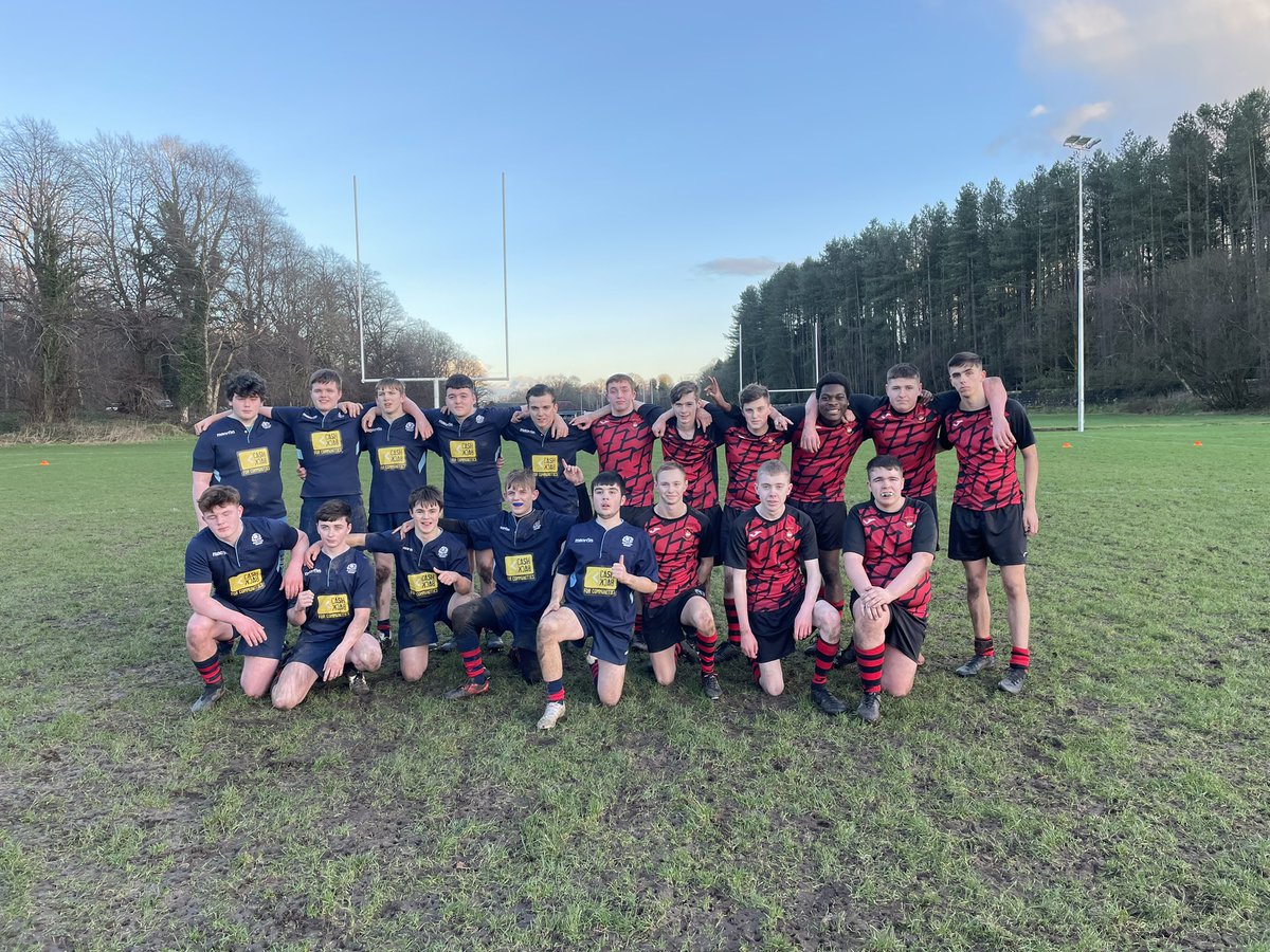 StPaulsPhysEd's tweet image. Fantastic U18 rugby performance from the boys tonight against @StAndrewsRC_PE 🏉 11 tries scored and some entertaining play! Well done to our try scorers Shay, Jay W, Daryn, Jay C and Tomi 🙌🏼 Thanks to @CarthaQPRFC for hosting the game @CashBackScot #Community ##SkillDevelopment