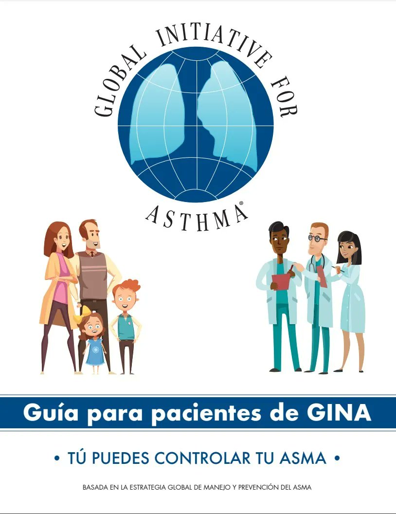 ClinicaOjeda's tweet photo. Creemos que la guía de manejo del #asma para el paciente de la @ginasthma (Global Initiative for Asthma) puede aportar consejos muy útiles para tener tu asma mejor controlada 👌.
#asmacontrolada
Guía 🔗👉 https://t.co/pX8hx1xhd9 https://t.co/3LGAh1pc37