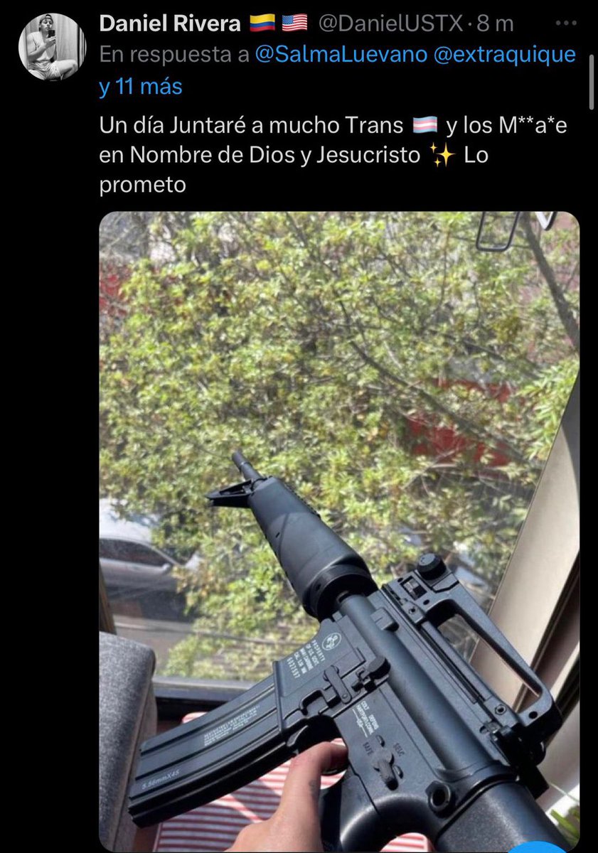 luis_gj's tweet photo. Esto es lo que alimentan los discursos como el de América Rangel. 

Urge generar diálogo y buscar consensos y conciliación. No tiene por qué ser imposible. https://t.co/qnZnE9jADi