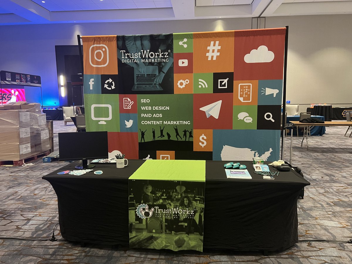 TrustWorkz's tweet photo. We had a fantastic time at the 2023 Bowling Proprietors Association of the Carolinas and Georgia show! It's always fun connecting with people in the industries we serve and continuing our education! #BPACGA2023 https://t.co/2Ccm3qYnn3 https://t.co/5cOQ6XNuyx