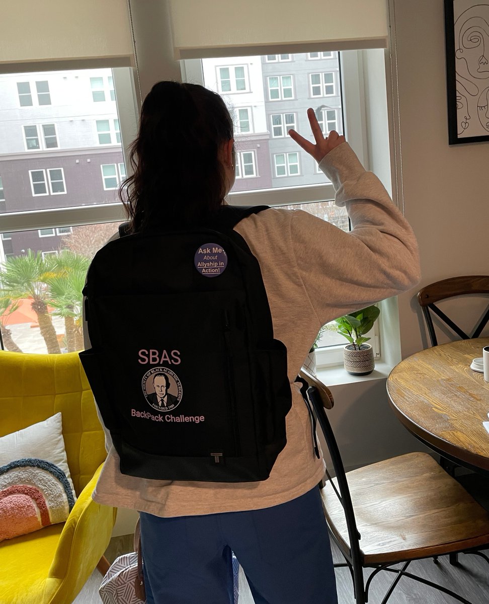 StanfordPlastic's tweet photo. π PGY1 Resident Elizabeth Cox spotted wearing the #SBASBackpackchallenge backpack. https://t.co/yspdCzaEhM