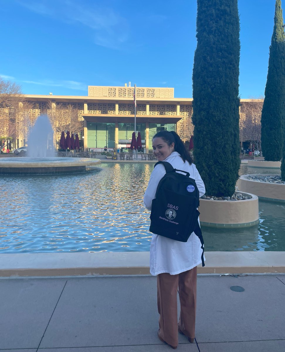 StanfordPlastic's tweet photo. π PGY1 Resident Elizabeth Cox spotted wearing the #SBASBackpackchallenge backpack. https://t.co/yspdCzaEhM