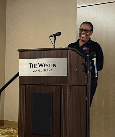 HopeforHaiti's tweet photo. [2] Today, Yvette is speaking during @mapintl's  conference about the importance of trust in relationships, and how Map has shown up for us and the people our work supports time after time. We are so grateful for this partnership.

#haiti #hopeforhaiti #giftinkind https://t.co/RarQESxkAE
