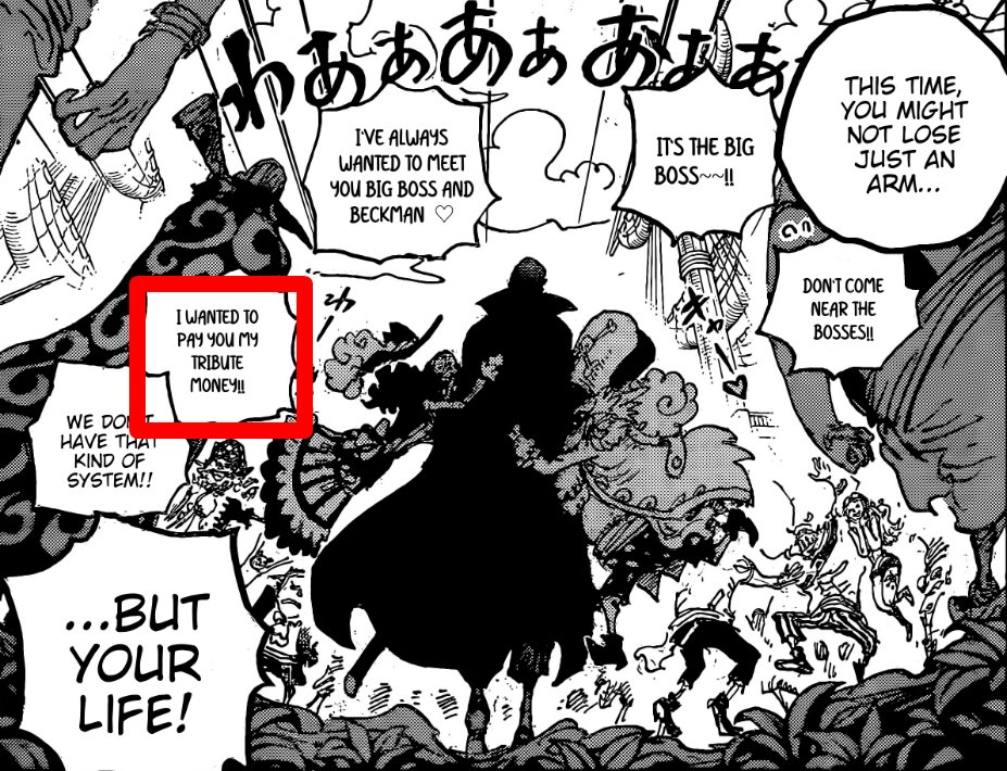 In my last video, i theorized that shanks is the son of a gorosei member.

In the NEWEST one piece chapter, there was a left field comment about people paying shanks a heavenly tribute. This is the SAME thing gorosei does to kingdoms!

#ONEPIECE1076