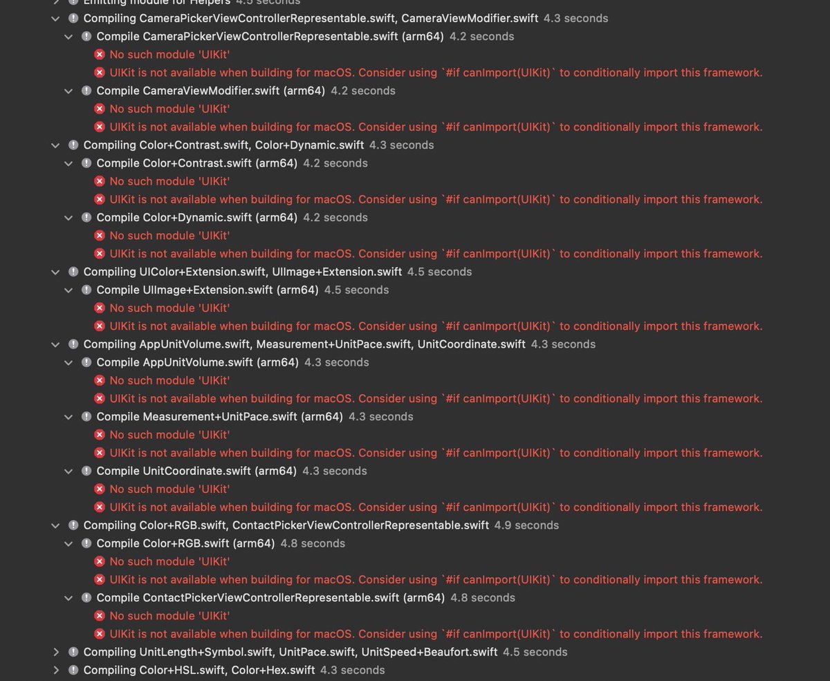 alpennec's tweet image. #Xcode Export Localizations for an iOS app using #SwiftPackageManager packages fails: No such module UIKit.
Any clue?
developer.apple.com/forums/thread/…
#spm #swift