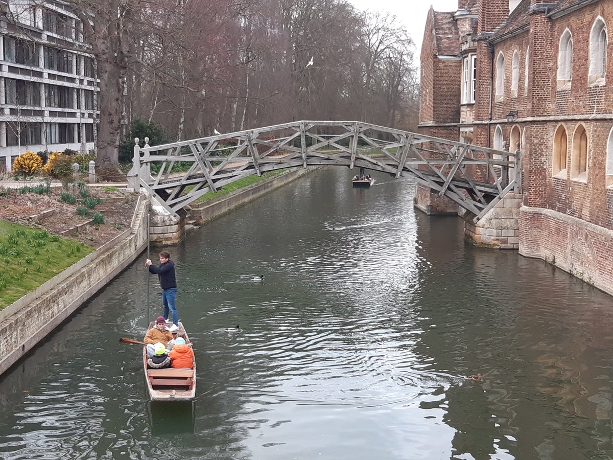 PhysTeacha's tweet photo. Had a fab day out yesteday in Cambridge to attend a #Physics lecture with our sixth formers at the #CavendishLabs about 'Lift'. Very interesting indeed and enjoyed exploring town too with its moments of inspiration in the @WhippleMuseum.
#Globes
#GravityTree
#NoNails
#AirFlow https://t.co/9PSdJlIrPq