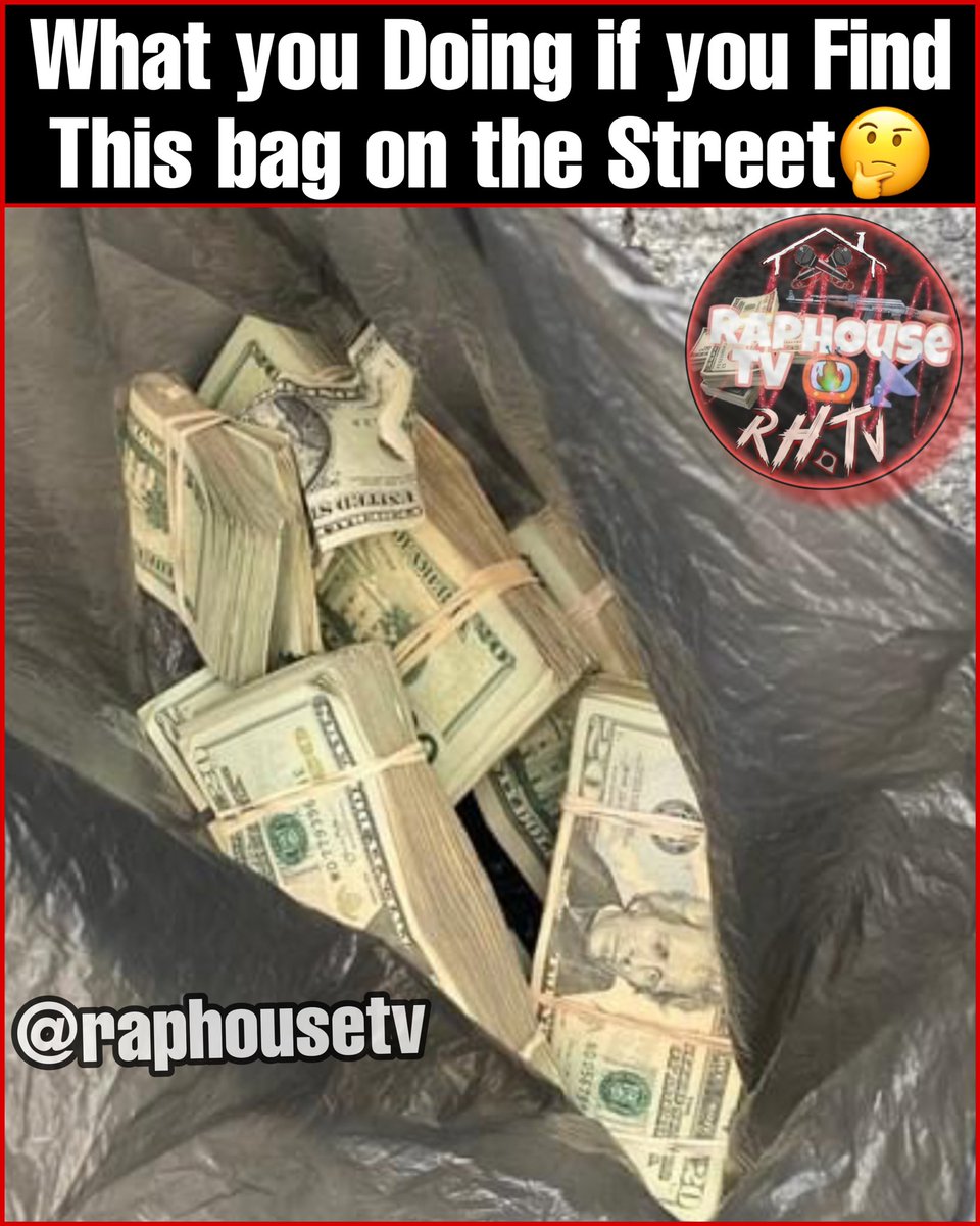 raphousetv2's tweet photo. Wwyd if you see this fallen on the street!?🤔👇🏾 https://t.co/u4zIUnUekF
