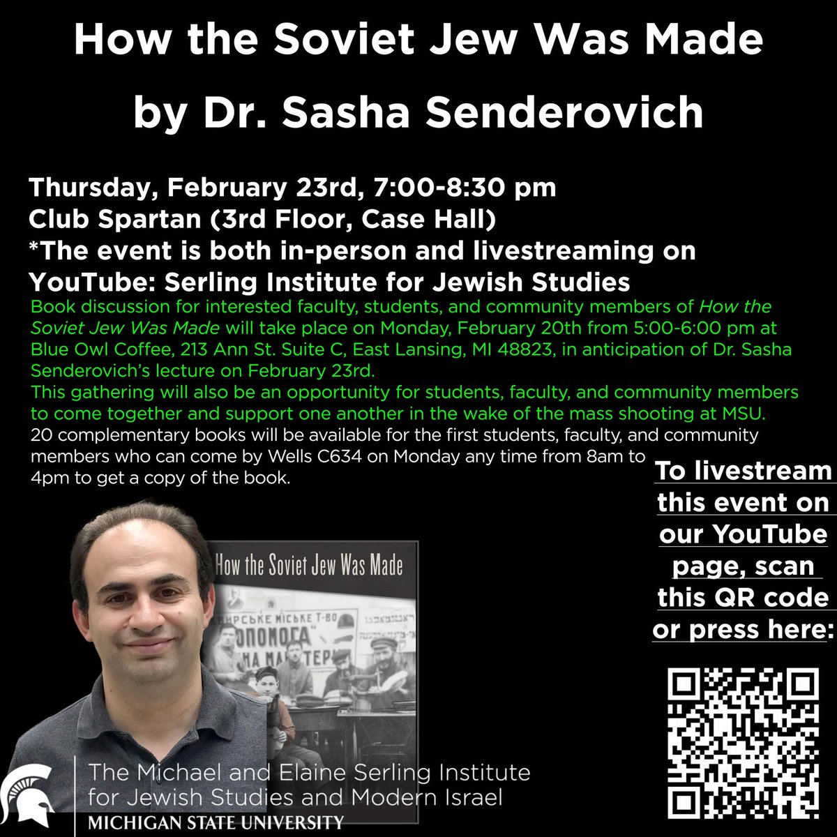 MSU Jewish Studies tweet media