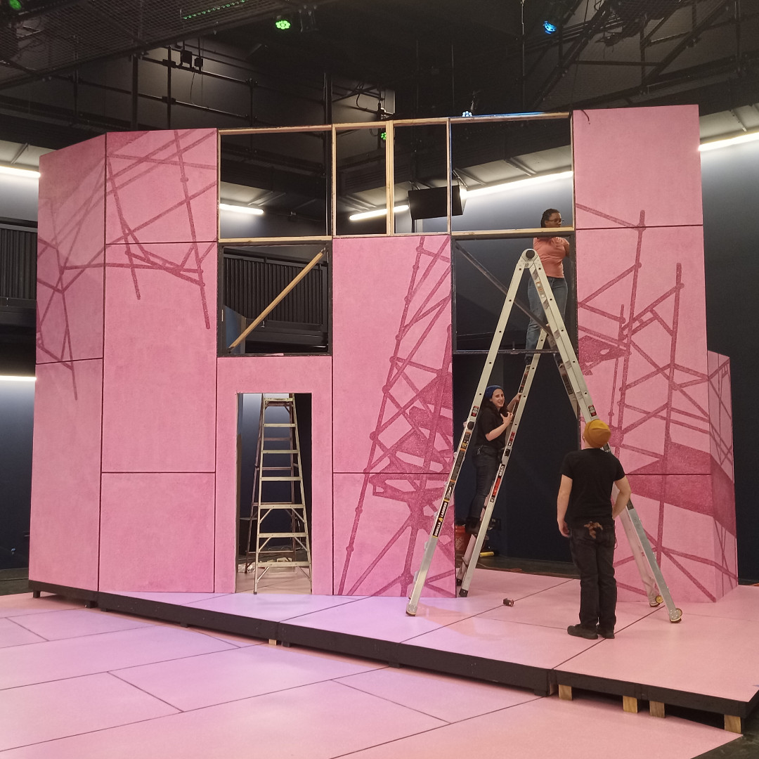 Two things.

1. This very pink show we've been a part of bringing to life is opening this weekend. We think you should see it. okcrep.org/superstitions
2. Our first Office Hours of the season will be next week, Feb. 28, 7-9p at Social Capital.

That is all for now.