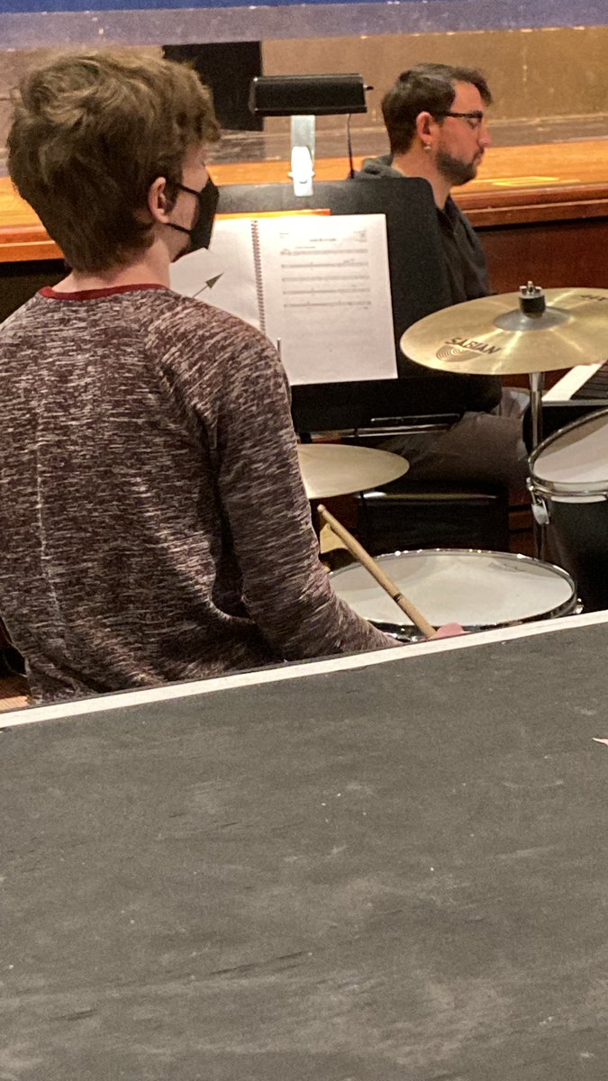 FCMusicDept's tweet photo. The Pit is here!!! #guysanddolls #fcproud https://t.co/9d13MNqGsX
