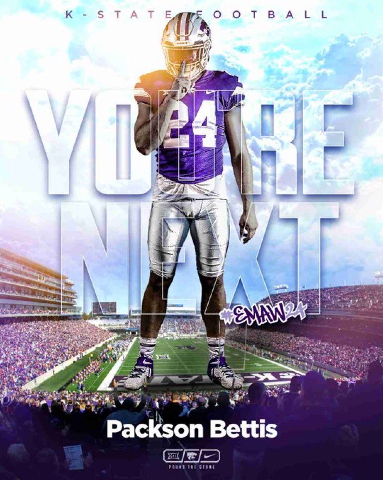 Thank you <a href="/spedbraet/">Taylor Braet</a> for the graphic!💜<a href="/KStateFB/">K-State Football</a>