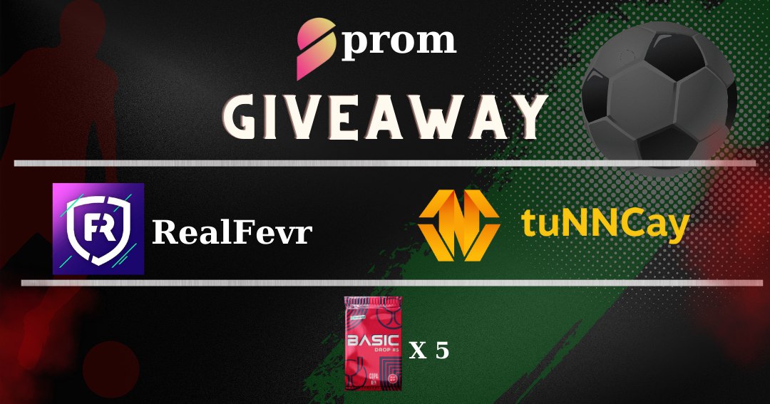 tuNNCayCrypto's tweet photo. Dear tuNNCay family members, we played the amazing @realfevr game on Binance live today and have a nice surprise for you - a chance to earn NFTs! To participate, complete the tasks below in 48hrs:
✅ Like &amp; RT
✅ Follow: @tuNNCayCrypto, @realfevr, @prom_io https://t.co/TNfz7Kh5Pq