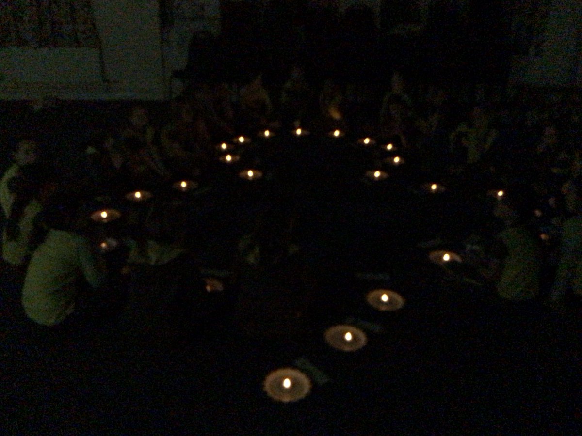 hjt1972's tweet photo. 1st and 2nd Tidworth #Brownies celebrated #ThinkingDay with a craft evening making #Adinkra Printing and #teepees 
Finished the evening with a #Tealight #ceremony 
#WTD2023 @GirlguidingWS @GirlguidingSWE https://t.co/LERmZDPnGG