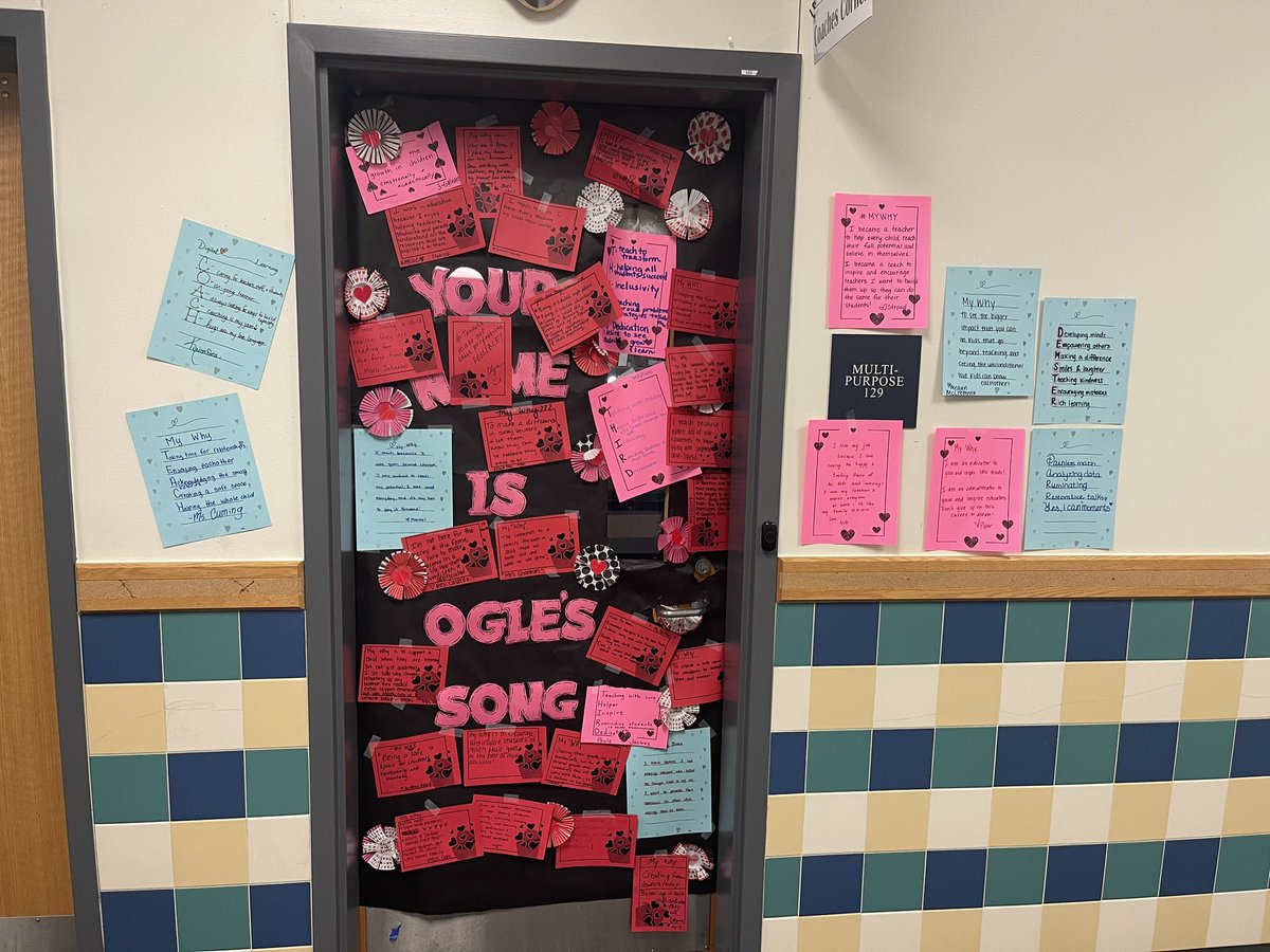 Taking the time to reflect on your why is IMPORTANT! 🤩 <a href="/OgleElem/">Ogle Elementary</a>