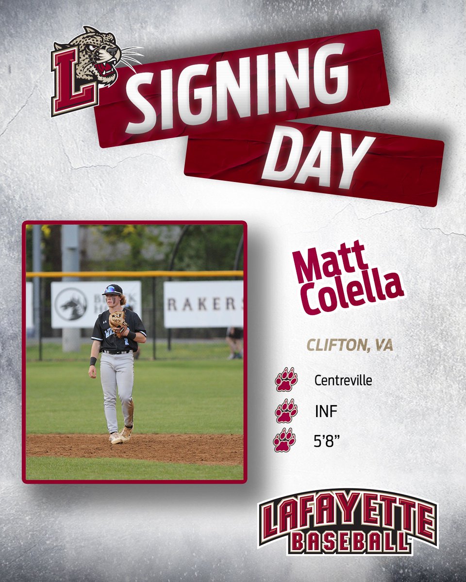 .<a href="/MatthewColella4/">Matthew Colella</a> is one of the 15 student-athletes who signed with us today‼️ Welcome to the team Matt ⚾️💪

Check out the full list 📰gopards.co/3XUCwgA

#RollPards #RDP