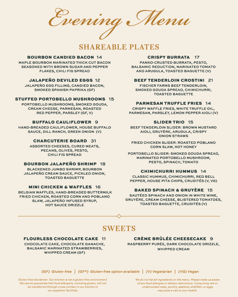 antilogycg's tweet photo. Our grand opening night will feature Antilogy's full evening menu, which consists of shareable plates. So grab your people and come hungry this Monday eve! 

#eveningmenu #shareableplates #food #bacon #deviledeggs #hummus #charcuterieboard #restaurant #local #indiana https://t.co/ChxEjjgDM1