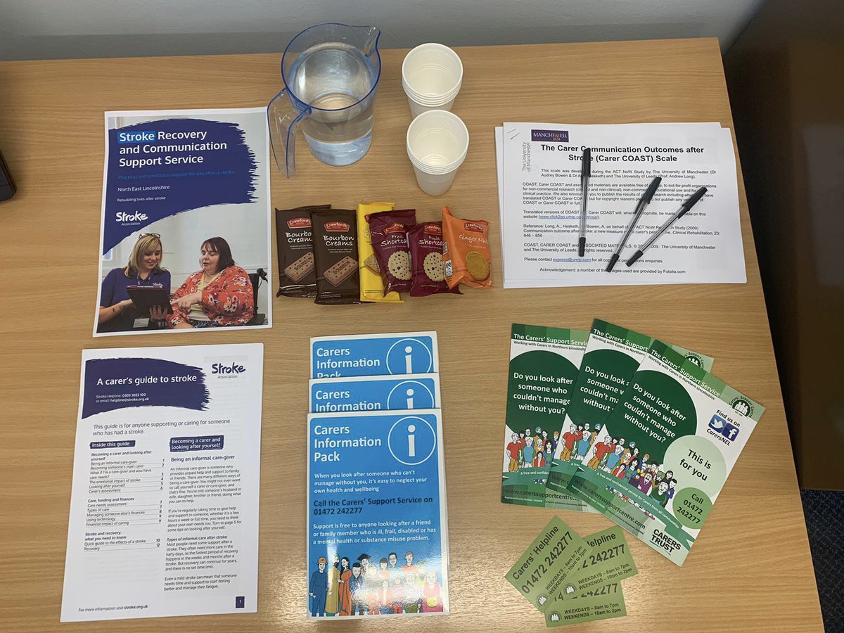 NLAGAdultSLT's tweet photo. Yesterday was the 3rd session of our outpatient aphasia therapy group in Grimsby. Our eight group members worked well together on VNeST and total communication activities, while their family members met next door for a chat and some refreshments 🗣️ 🧠 #aphasia #aphasiatherapy https://t.co/ewib8Hs4nT