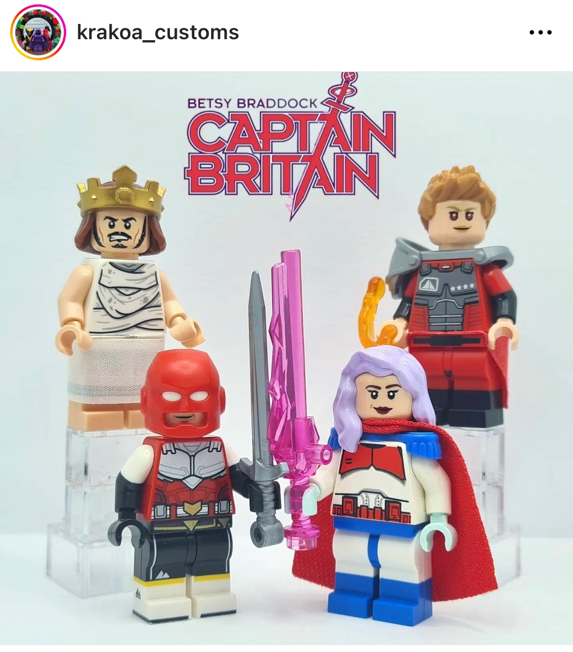 Lego captain britain sales