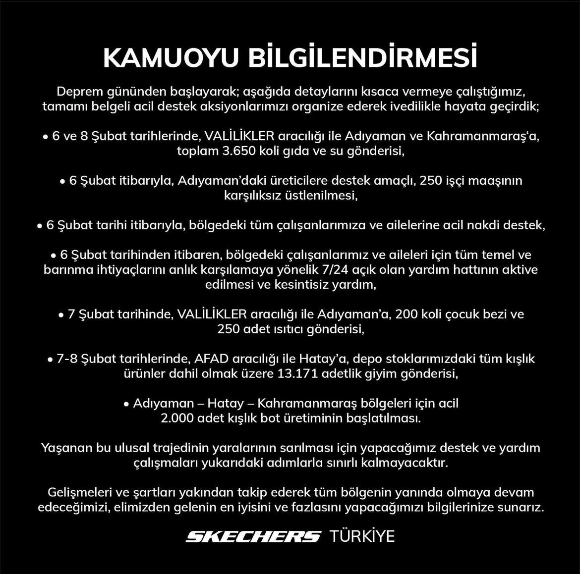 alphanmanas's tweet photo. #SKECHERS &amp; #asics  Türkiye lisansörü, üreticisi ve dağıtıcısı Olka Spor, deprem yardımlarını PR faaliyeti olarak göstermemenin bedelini linç edilerek ödüyor. Göçük altında canlı bulunduğunda çıkaran ekibi kenara iktirip "biz çıkardık" diye sahiplenen bir yönetim olduktan sonra!! https://t.co/jMgjqfz6oZ