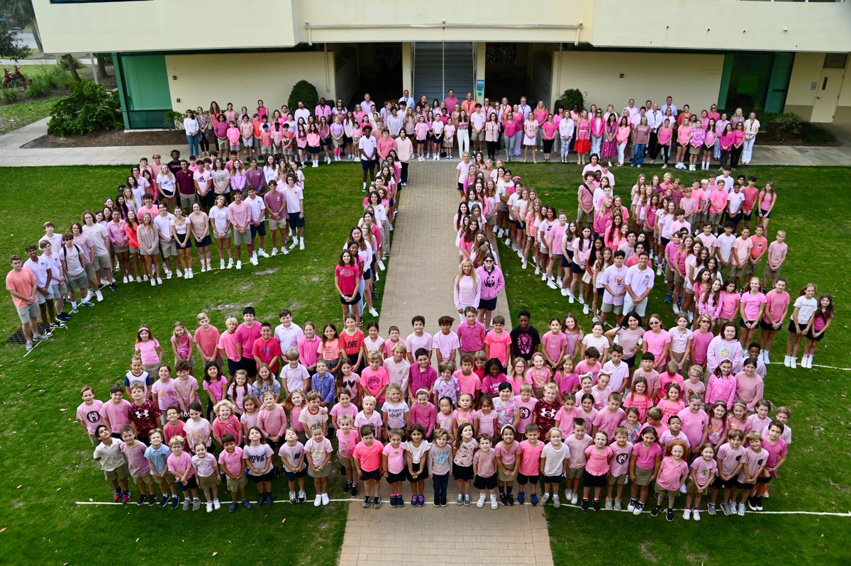 ThePineSchool's tweet photo. PINE's strong sense of community and connection was evident today as students & faculty celebrated Pink Shirt Day! The day highlighted PINE's ongoing commitment to stand in solidarity for kindness. #PineSchool #PineCommunity https://t.co/iri6I0e0hX