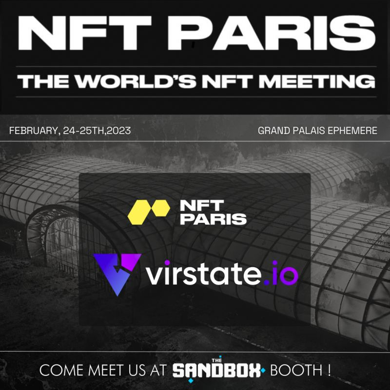 Knovovo ❤️ $WELL (@knovovofz) on Twitter photo Hello,I will be present at <a href="/nft_paris/">NFT Paris</a> with <a href="/virstate/">Virstate.io</a> team !
On Friday 24th at 5:30pm CET, We’ll be at <a href="/PyraTzLabs/">PyratzLabs</a> HQ for an <a href="/animocabrands/">Animoca Brands</a> special edition NFT Paris side event!
On Saturday 25th, we will have a stand at <a href="/TheSandboxGame/">The Sandbox</a> booth!
Come and see us to discuss Web 3 Hello,I will be present at <a href="/nft_paris/">NFT Paris</a> with <a href="/virstate/">Virstate.io</a> team !
On Friday 24th at 5:30pm CET, We’ll be at <a href="/PyraTzLabs/">PyratzLabs</a> HQ for an <a href="/animocabrands/">Animoca Brands</a> special edition NFT Paris side event!
On Saturday 25th, we will have a stand at <a href="/TheSandboxGame/">The Sandbox</a> booth!
Come and see us to discuss Web 3