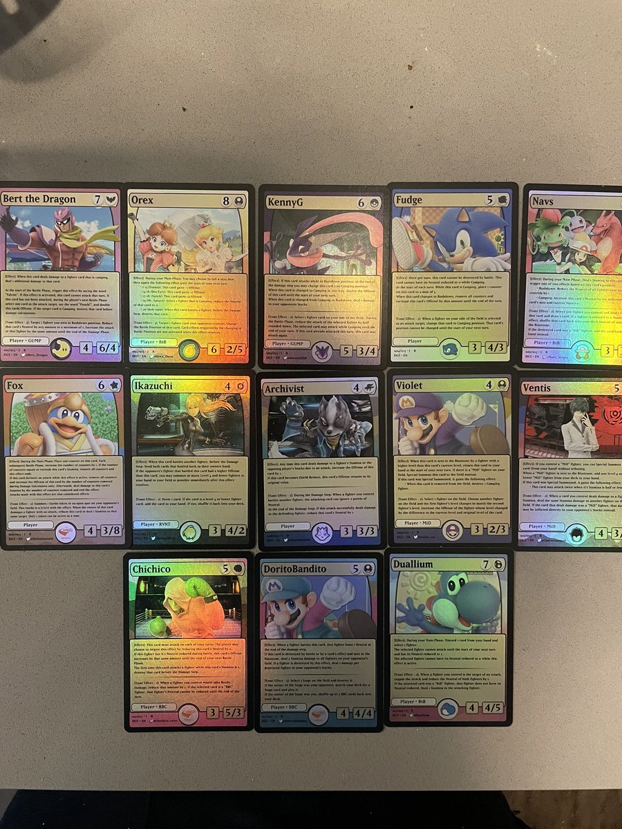 The 1st pack of DGT cards are here! If you earned a card, make sure you swing by DGT or CC to pick yours up!