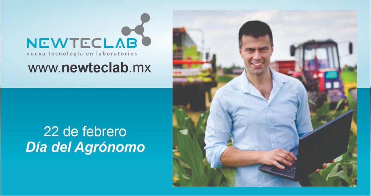 NewTecLabMX's tweet photo. El amor por la tierra es el don que te caracteriza y representa tus logros, gracias a ello sabes cómo funciona y lo que necesita la tierra para recibir sus mejores cosechas.
 ¡Feliz día del agrónomo!
#NewTecLab #DiaDelAgronomo #hacemosquimicacontigo https://t.co/UNbw6RXuhE