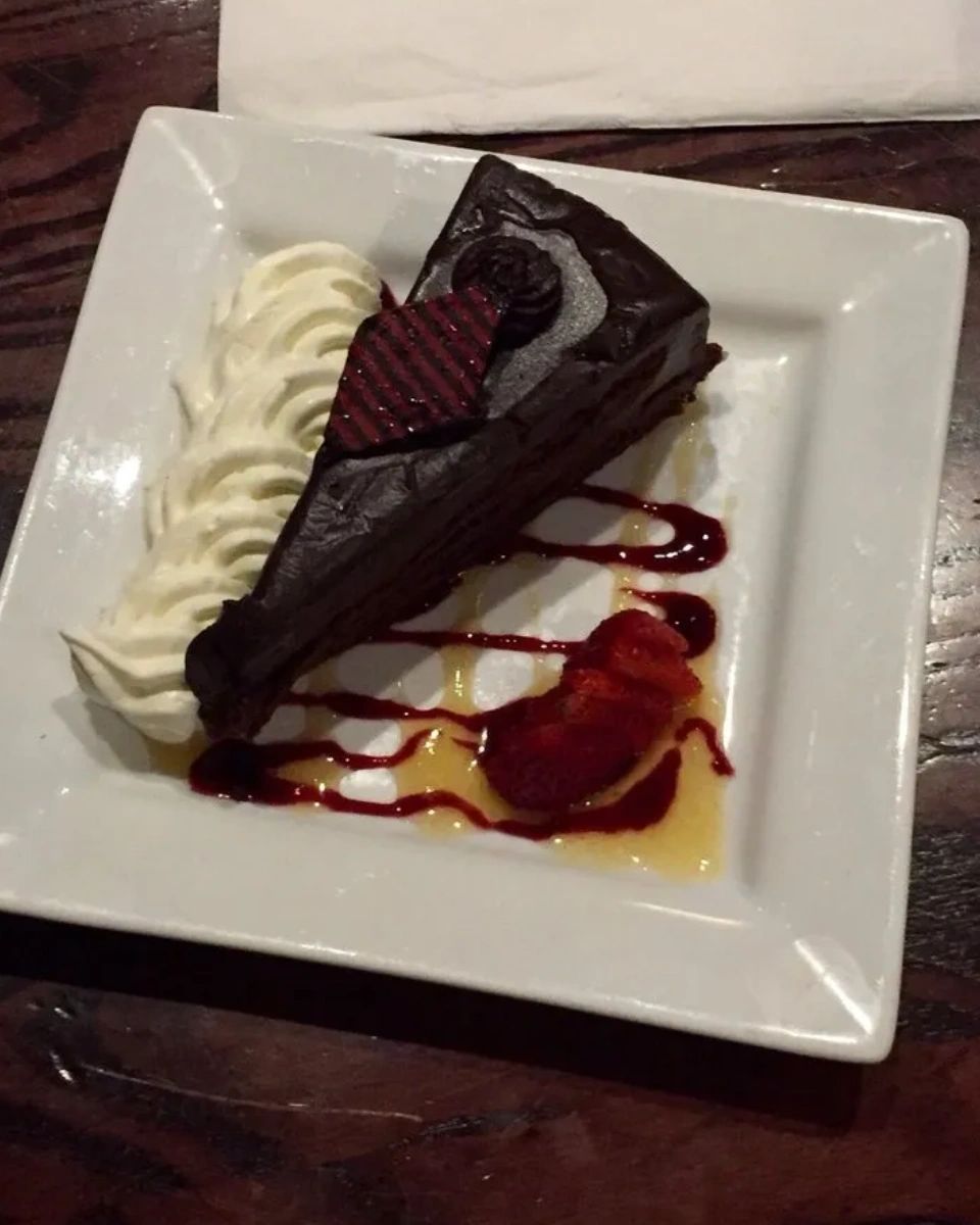 TheAandB's tweet photo. Our executive chef creates homemade desserts like our mouthwatering chocolate torte. Be sure to ask your server for available #SweetTreat options! 🍰 https://t.co/VyV9d8x6Nb