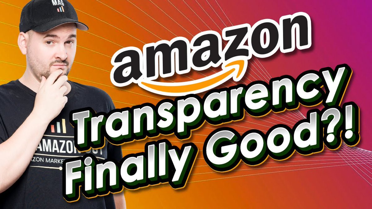 MyAmazonGuy's tweet image. Amazon is reportedly making a major update to its Transparency program.

Watch why Amazon sellers would be unhappy about this news update:
youtu.be/xI3XVvhwLbU

#amazonsellercentral #transparencyprogram #myamazonguy