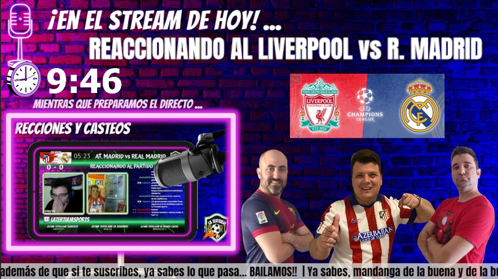 🚨ESTAMOS EN DIRECTO FANTASY MARCA 🚨

📢 ANÁLISIS FANTASY con nuestro INVITADO ESPECIAL <a href="/huugo_21_10/">Hugo</a> donde le conoceremos un poquito más a este jugador <a href="/FantasyLaLiga/">Fantasy LALIGA</a> 

📈La QUINIELA de LA TERTULIA SPORTS.

📺En Twitch twitch.tv/latertuliaspor…

#Futbol #LaLiga  #FantasyLaLiga