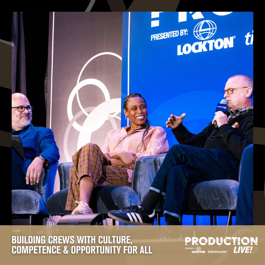Pollstar's tweet photo. A few highlights from Production Live! yesterday ✨
#ProductionLive! #ProLive https://t.co/r5E4D1315j