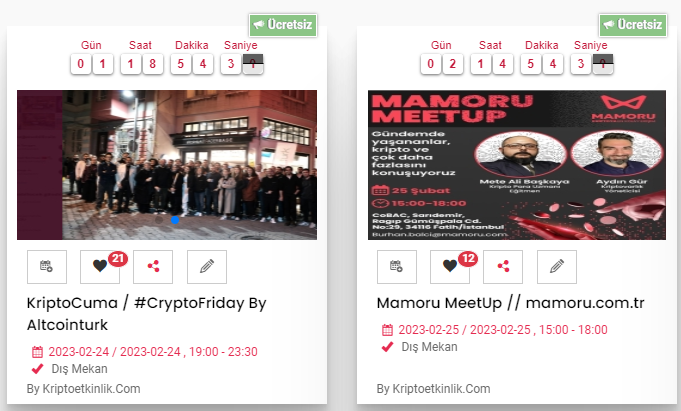 Kripto_Etkinlik's tweet photo. Cuma ve Hafta Sonu İçin Planımız Hazır.
https://t.co/vvpjAHzGui
https://t.co/4gw0BiNLyr
#kriptoetkinlik #kriptohaber #blockchain #blockchainturkiye #web3 #NFT #Metaverse #web3 #Bitcoin #akıllısözleşme #kriptopara #tokenomics #DAO #DeFi #kripto #etkinlik #tokenomics https://t.co/9qR7XLL2k6