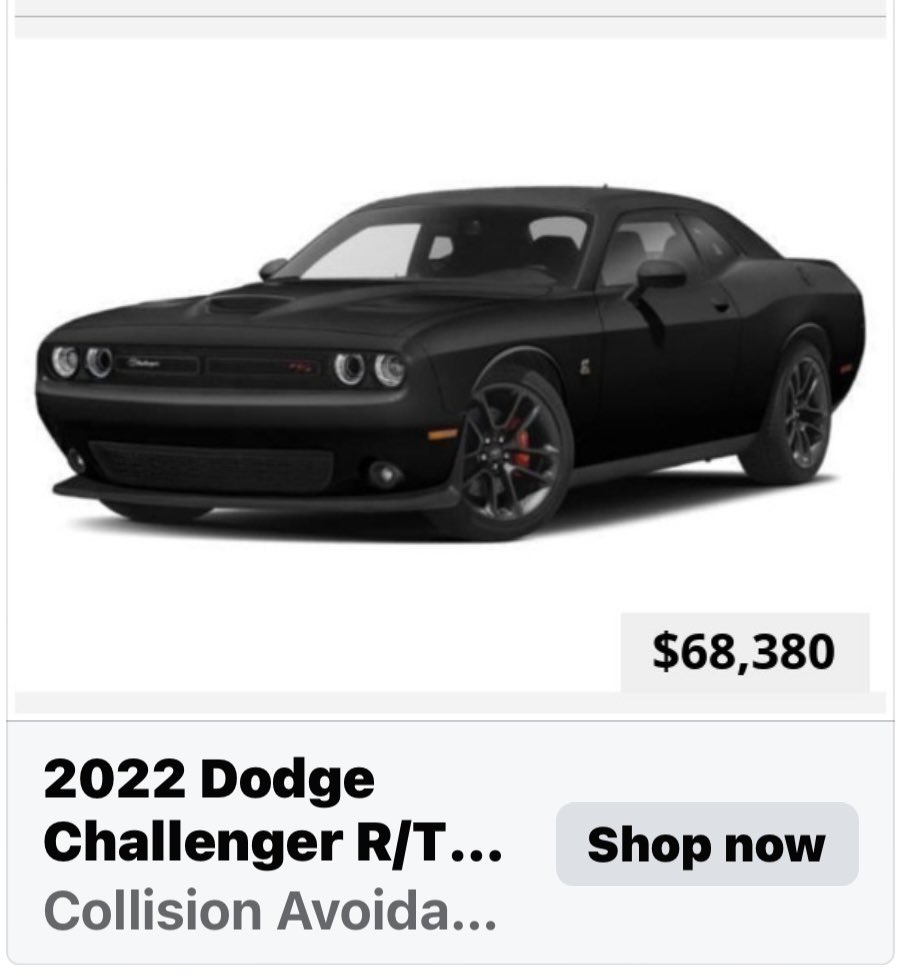 Glad I copped my scat when I did. These prices are getting crazy 😜. This is MSRP by the way. #dodge #2023lastcall #scatpackcharger #392hemi #challenger