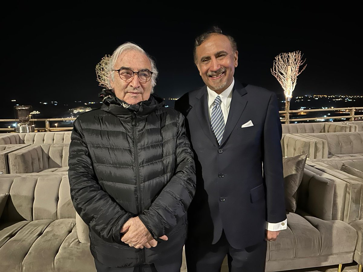 #Riyadh/<a href="/UPEACE/">University for Peace</a> Rector <a href="/FRojasAravena/">Francisco Rojas A</a> and our PR to <a href="/UNGeneva/">United Nations Geneva</a>, <a href="/PuyanaFernandez/">David Fernandez Puyana</a>, participated in the 3rd #RIHF, the largest aid gathering in #MENA countries. High-level meetings with Director <a href="/UN_OCT/">United Nations Office of Counter-Terrorism</a>, Amb. <a href="/AzALWASIL/">Abdulaziz ALWASIL عبدالعزيز الواصل</a>, ASG <a href="/PanosMoumtzis/">Panos Moumtzis</a> &amp; <a href="/FilippoGrandi/">Filippo Grandi</a> took place at the Forum.