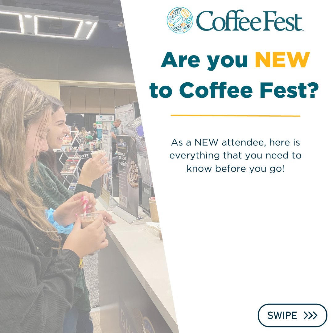 CoffeeFestShow's tweet photo. NEW to #CoffeeFest? Here's everything you need to know before you go!
#coffeefest #coffeeevents #coffeeny #coffeenewyork #coffeenyc #nycoffee #nyccoffee #newyorkcoffee #newattendee #coffeecommunity https://t.co/B3VEKPH1dP