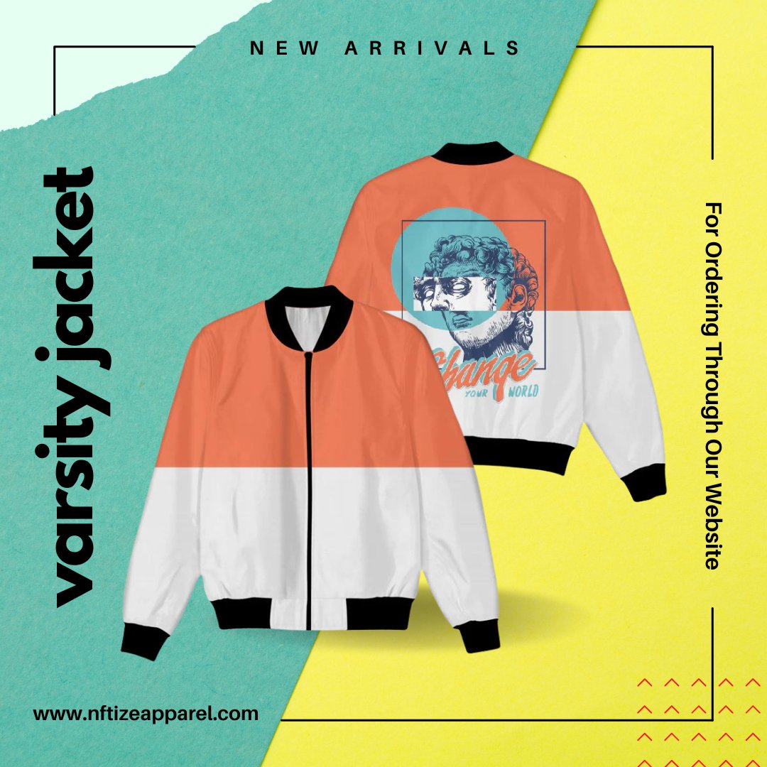 sale varsity jacket 
nftizeapparel.com 
order now

#AshWednesday #TrumpWater #Mariota #RobertWoods #BabyFlokiRising #NationalMargaritaDay #Mahrez #Hozier #FireLadyFiszi #ExpediaChat  #D2Day  #NFTsales #NFT  #NBA  #BobbyTrees #NipseyHussle #Rule5 #Apprehended #Hickman