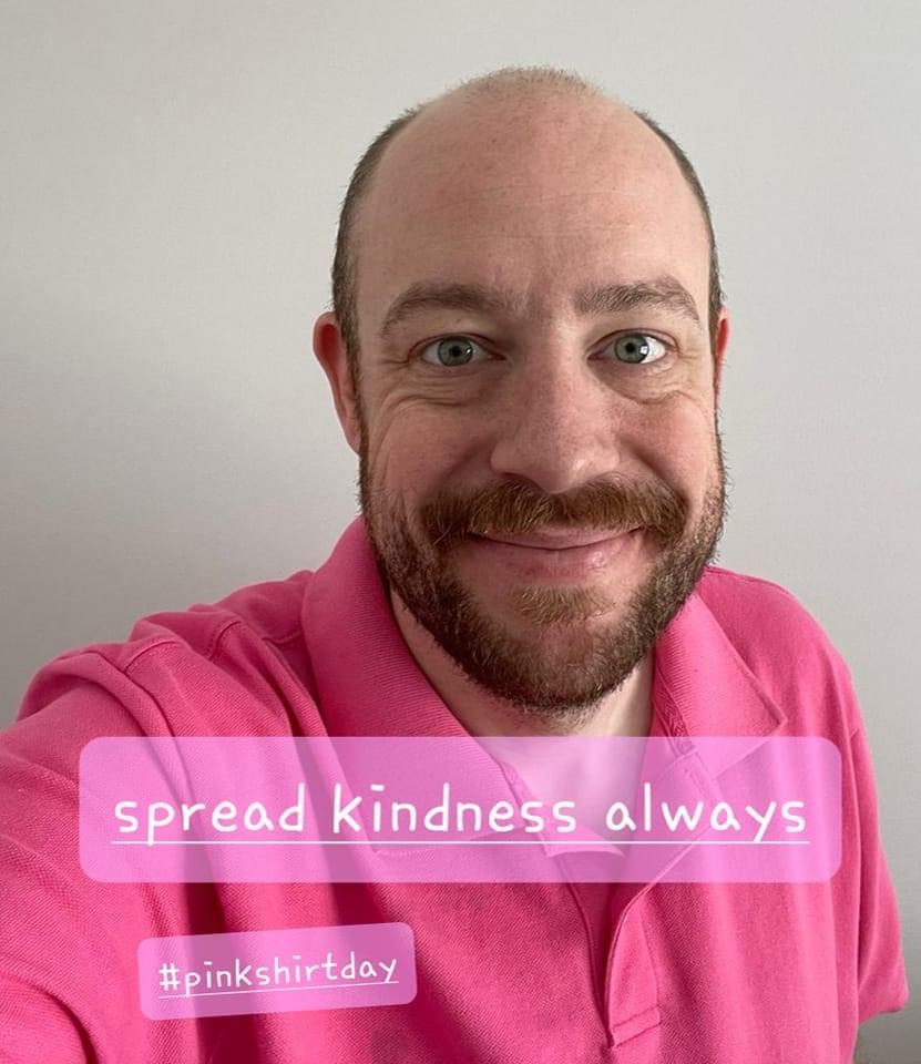 Spread kindness always! 

#pinkshirtday #onwednesdayswewearpink