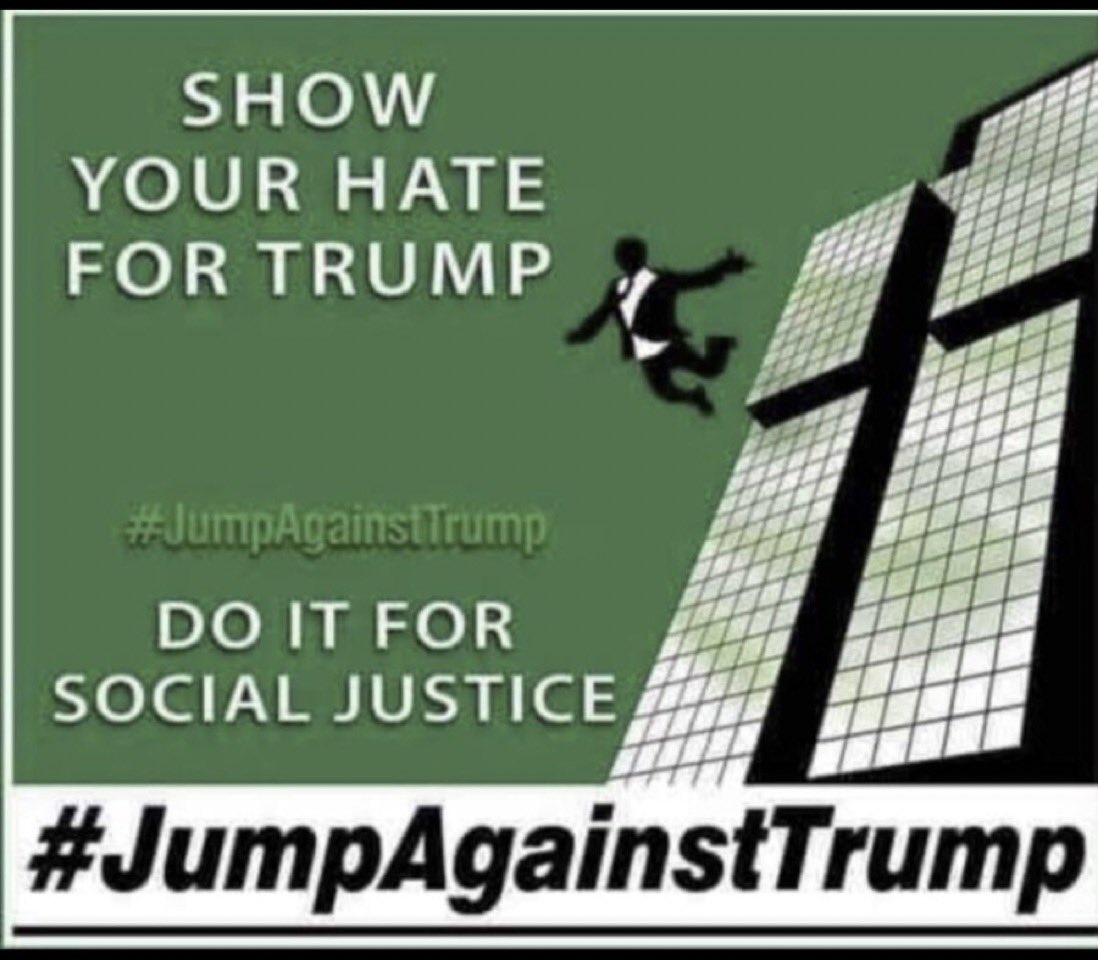 RealOutlawGator's tweet photo. #JumpAgainstTrump https://t.co/DoH9uTh5aV