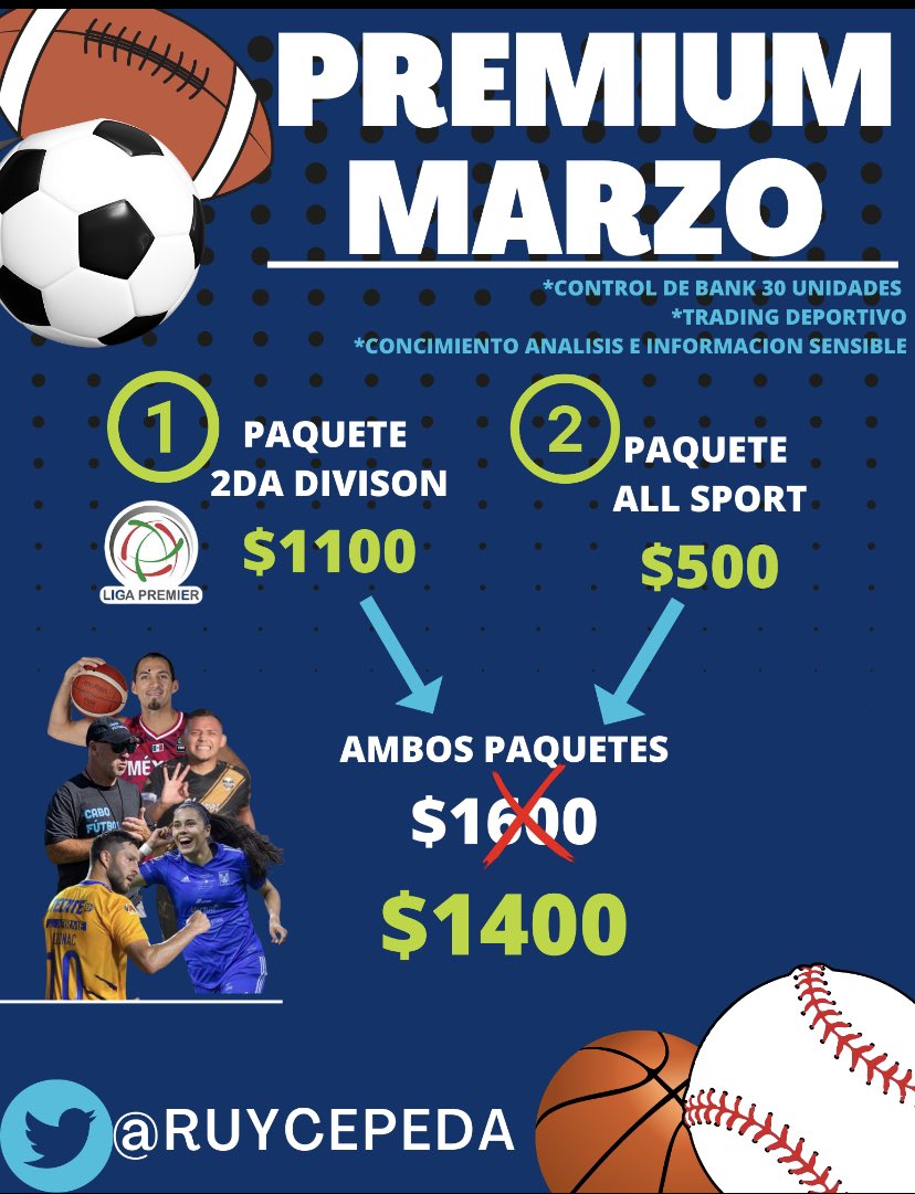 RuyCepeda's tweet photo. Premium Marzo Info DM

❗️Rifaré ❗️

1 Membresía Full 

Pasos Seguirme @RuyCepeda 
Like &amp;RT ♥️🔁
Unirte acá y dejar captura en comentarios 

https://t.co/Gl6wIKLeV2…

28 Feb día de rifa https://t.co/aZKdvNW3S4